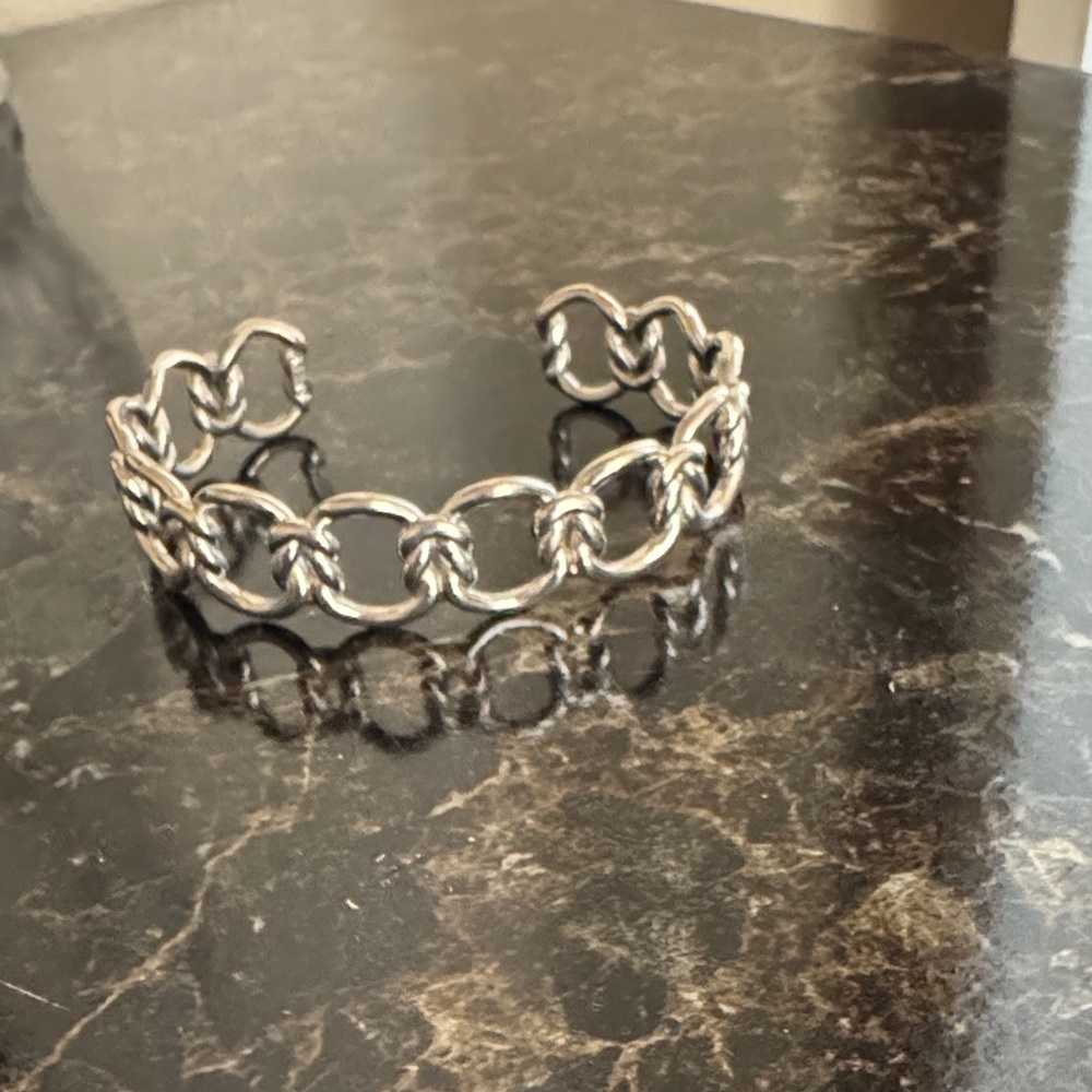 Kendra Scott Silver Chain Link Bracelet